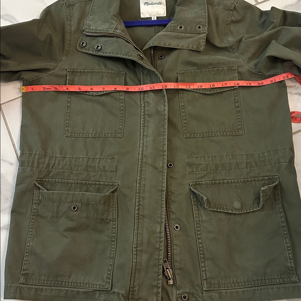 Madewell Khaki Green Jacket - Picture 4 of 6